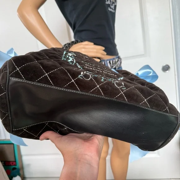 Custom Vintage Juicy Couture Brown and Blue Once Upon a Time Daydreamer - Picture 10 of 15